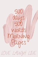 500 Days 500 Words Morning Pages 5019140988 Book Cover