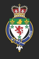 Gow: Gow Coat of Arms and Family Crest Notebook Journal (6 x 9 - 100 pages) 1673704883 Book Cover