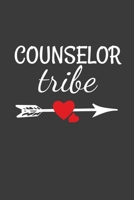 Counselor Tribe: Adventure Lined Journal For Counselors - 122 Pages, 6" x 9" (15.24 x 22.86 cm), Durable Soft Cover 1695146247 Book Cover