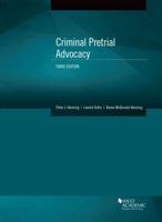 Criminal Pretrial Advocacy 0314269959 Book Cover