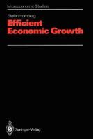 Efficient Economic Growth 3642634788 Book Cover