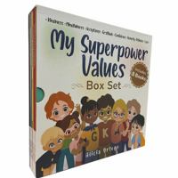 My Superpower Values 8 Book Box Set (Books 1-8: Kindness, Mindfulness, Acceptance, Gratitude, Confidence, Honesty, Patience, and Love) 1959284045 Book Cover