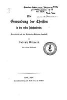 Die Gewandung der Christen in den ersten Jahrhunderten 1277444293 Book Cover