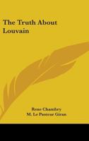 The Truth About Louvain 1162743948 Book Cover