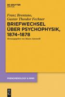 Briefwechsel Uber Psychophysik, 1874-1878 3110440776 Book Cover