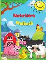 Nutztiere: Malbuch 9487952020 Book Cover