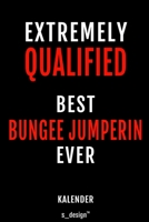 Kalender f�r Bungee Jumper / Bungee Jumperin: Immerw�hrender Kalender / 365 Tage Tagebuch / Journal [3 Tage pro Seite] f�r Notizen, Planung / Planungen / Planer, Erinnerungen, Spr�che 1697440770 Book Cover
