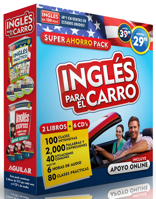 Inglas Para El Carro - Audiopack (2 Paperback Books ] 6cds) / English in the Car ? Ahorropack 194199976X Book Cover