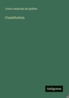 Constitution (French Edition) 3388130426 Book Cover