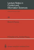 A Course in H Control Theory 3540170693 Book Cover