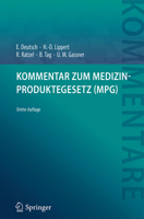 Kommentar Zum Medizinproduktegesetz (MPG) 3662554607 Book Cover