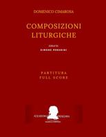 Cimarosa: Composizioni liturgiche: (Partitura - Full Score) 1076616828 Book Cover