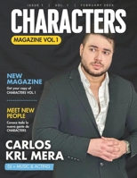 CHARACTERS Magazine: Volumen 1 B0DTDX7GQC Book Cover
