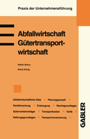 Abfallwirtschaft. Gutertransportwirtschaft 3409179283 Book Cover