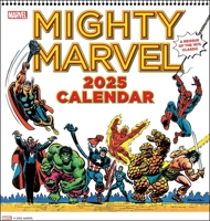 Mighty Marvel 2025 Wall Calendar: A Reissue of the 1975 Classic 1419774301 Book Cover