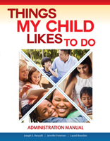 Things My Child Likes to Do Administration Manual 1618217399 Book Cover