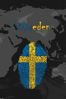 Schweden: Dein pers�nliches Reisetagebuch f�rs Notieren und Sammeln deiner sch�nsten Erlebnisse in Skandinavien - Geschenkidee f�r Abenteurer - 120 fein linierte Seiten - 6x9 Zoll 1088620353 Book Cover