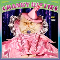 Avanti Cranky Kitties Official 2027 12 X 24 Inch (Hanging) Monthly Square Wall Calendar Foil Stamped Cover Plastic-Free B0GH91HGHN Book Cover