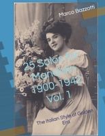25 Solos for Mandolin 1900-1942: The Italian Style of Golden Era 109933179X Book Cover