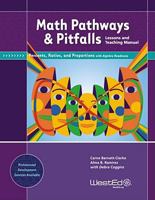 Math Pathways & Pitfalls Percents, Ratios, and Proportions with Algebra Readiness: Lessons and Teaching Manual Grade 6, Grade 7, and Grade 8 0914409611 Book Cover
