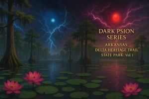 DARK PSION SERIES: ARKANSAS DELTA HERITAGE TRAIL STATE PARK: Vol 1 B0FQW3JSQ2 Book Cover