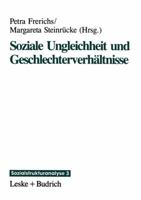 Soziale Ungleichheit und Geschlechterverhältnisse 3810010723 Book Cover