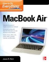 How to Do Everything Macbook Air 0071802495 Book Cover