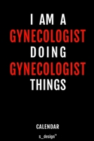 Calendar for Gynecologists / Gynecologist: Everlasting Calendar / Diary / Journal (365 Days / 3 Days per Page) for notes, journal writing, event planner, quotes & personal memories 1702250806 Book Cover