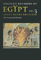 Ancient Records of Egypt, Vol 3 1162933534 Book Cover