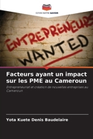 Facteurs ayant un impact sur les PME au Cameroun: Entrepreneuriat et création de nouvelles entreprises au Cameroun (French Edition) 6208695775 Book Cover