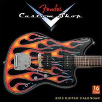 Fender Custom Shop Guitar 2019 Wall Calendar 153190386X Book Cover