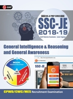 SSC JE (CPWD/CWC/MES) General Intelligence & Reasoning and General Awareness for Junior Engineers Recruitment Examination 2018-19 9387766454 Book Cover