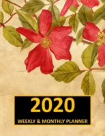 2020 Planner Weekly & Monthly: Yearly Planner: Jan 1, 2020 to Dec 31, 2020: Weekly & Monthly Planner + Calendar Views + Inspirational Quotes and Pretty Floral Cover (Heavenlyjoy Planner Series 2020) 1670558614 Book Cover