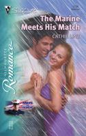 The Marine Meets His Match: Men of Honor (Silhouette Romance) 0373197365 Book Cover
