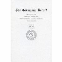 The Second Germanna Colony of 1717 1940945054 Book Cover