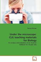 Under the Microscope: CLIL Teaching Materials for Biology 363915245X Book Cover