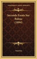 Seconds Essais Sur Balzac 1164911392 Book Cover