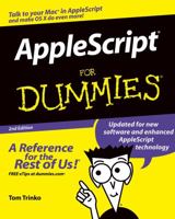 AppleScript for Dummies 1568849753 Book Cover
