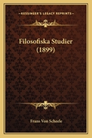 Filosofiska Studier (1899) 1168413281 Book Cover