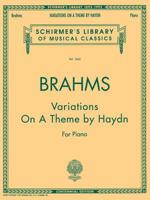Variations on a Theme of Haydn 0793520584 Book Cover