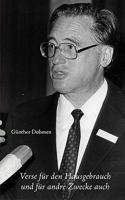 Verse für den Hausgebrauch und für andre Zwecke auch 3839176468 Book Cover