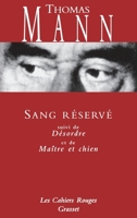 Sang Reserve 2246141036 Book Cover