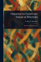 Twentieth Century French Writers 1023532263 Book Cover