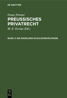 Die Einzelnen Schuldverhältnisse 3112377133 Book Cover