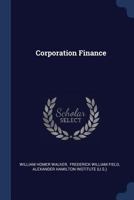 Corporation Finance 1021595977 Book Cover