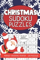 Christmas Sudoku Puzzles: Seasonal Numbers Solve Santa Claus Activity Book for Kids and Adults 1703216849 Book Cover