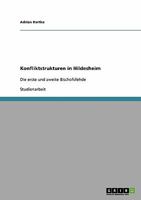 Konfliktstrukturen in Hildesheim: Die erste und zweite Bischofsfehde 3638674584 Book Cover
