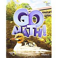 Go Math!: Student Edition Volume 2 Grade 2 2015 0544432746 Book Cover