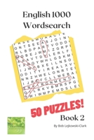 English 1000 Wordsearch: English Booster for English Language learners - Book 2 B08W7SH7JH Book Cover