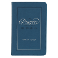 101 Prayers to Cope with Depression Faux Leather 1776371585 Book Cover